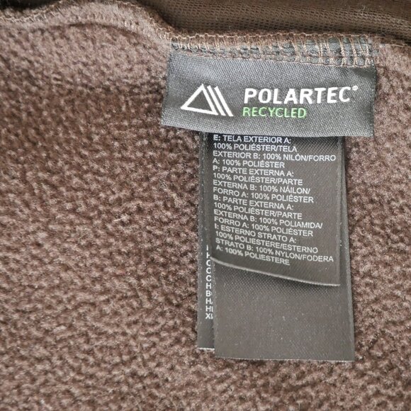 The North Face Men’s XL Denali Brown Fleece Full Zip Jacket - Picture 6 of 10